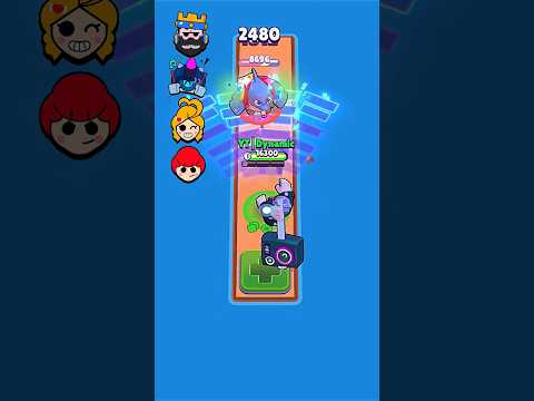 16 Power Bear Vs Brawlers #brawlstars #shorts