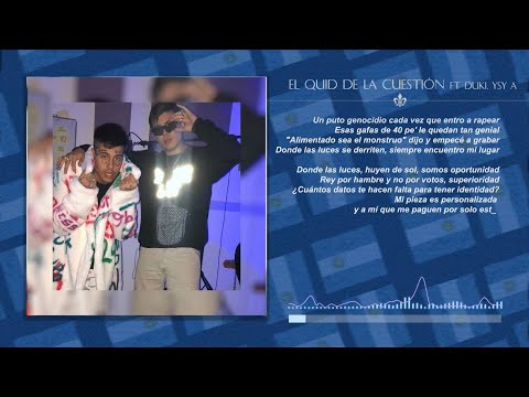 Malandro - El quid de la cuestion ft. Duki, Ysy A (LETRA)