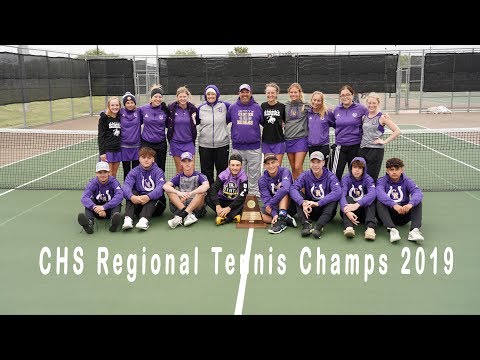 CHS Tennis Regional 2019 4A Champs