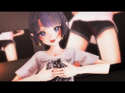 【MMD】Girls（イ⚫︎ちゃんとたくさんのモニター）Nin⚫︎mae Ina'nis