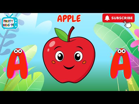 Phonics Fun for Kids 🍎 Learn ABCs with Rhymes 🎶  ABC Song 👶  Educational Video by Fruity Kid TV