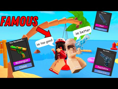 So I Played The MM2  Summer Update With A Famous YouTuber... (montage #1)