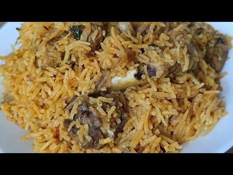 సులభంగా ఎవరైనా చేయగలిగే మటన్ పులావ్|mind blowing mutton pulav😄👆|mutton recipe|non veg recipes