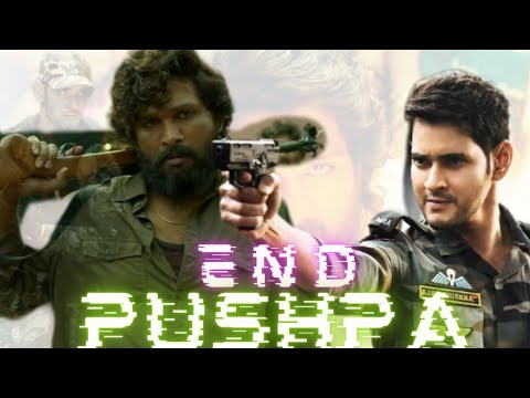 END PUSHPA | New South Indian Hindi Dubbed Movie | Allu Arjun , Mahesh | Short Flim of South Indian