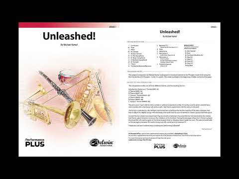 Unleashed!, by Michael Kamuf  – Score & Sound