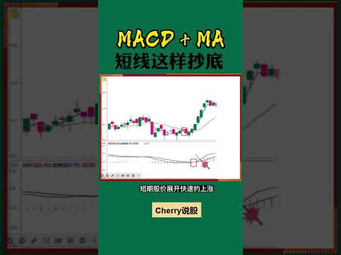 股票买卖 | MACD+MA，短线抄底#shorts#macd#股票#投资