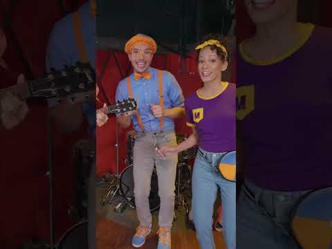 Meekah and Blippi Sing Together! #shorts