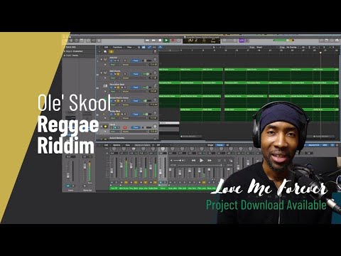 Classic Reggae Beat Project | Love Me Forever Riddim - Logic Pro X (FREE Project Template)