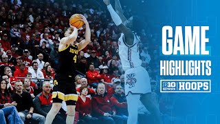 Iowa at Wisconsin | Highlights | Big Ten Men's Basketball | 01/03/2025