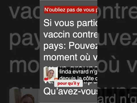 Côte d'Ivoire : Lancement du Vaccin contre le Paludisme en Juillet