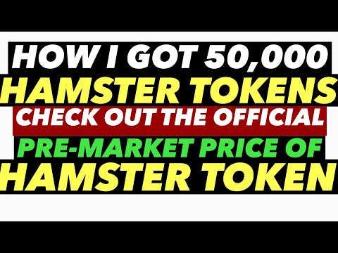 How I Got 50,000 Hamster Kombat Tokens | Check Out the Official Premarket Price. #touchbillions