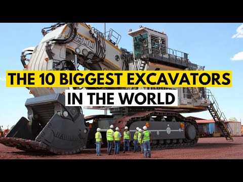 Unearthing Giants: The 10 Biggest Excavators in the World! 🌎🚜