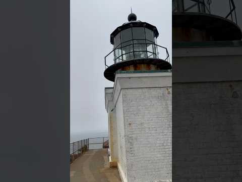 Point Bonita Lighthouse in the Marin Headlands, is at the entrance to the Golden Gate in California!