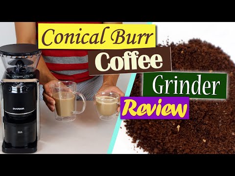 Shardor 35 Level Anti-static Conical Burr Coffee Grinder Review