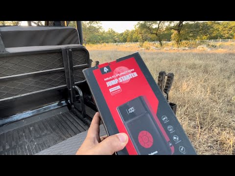 Power Packed! Compact 4000A Jump Starter and Air Inflator by Andeman