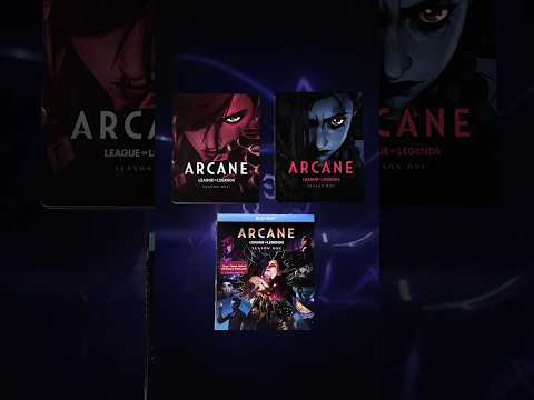 Arcane Season One is now on physical media! ⚔️ #arcane