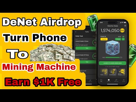 DeNet Watcher Node | DeNet Airdrop | Token |How to Run DeNet Node | DeNet Airdrop Guide |DeNet refer