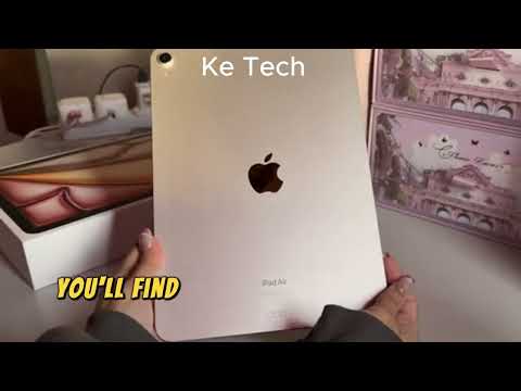 iPad Air M2 2024 Starlight Unboxing