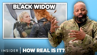 US Army Airborne Veteran Rates 9 Parachute Jumps In Movies And TV | How Real Is It? | Insider