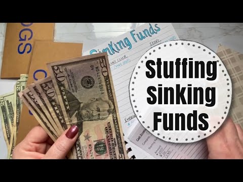 Stuffing Sinking Funds Cash Envelopes - BUDGET WITH ME | Small Savings ADD UP!