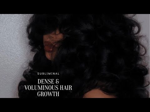 🌺 Unbelievably Thick Hair Subliminal | 200% Density Wig-Level Volume 🌺