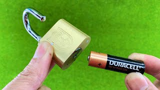 Insane Way to Open Any Lock Without a Key! Amazing Tricks That Work Extremely Well