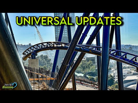 Amazing Progress on Fast & Furious Coaster at Universal Studios Hollywood!