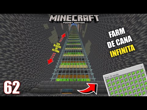 FARM de CANA INSANA! - Minecraft Survival 1.19 #62 (Minecraft Bedrock)