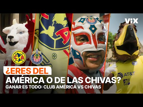 ¿Eres del América o de las Chivas? | Ganar es todo: Club América vs Chivas | ViX