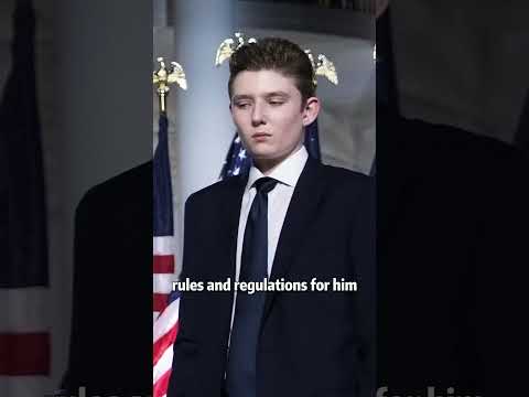 Trump’s 5 demands of Barron #shortvideo #trump #family