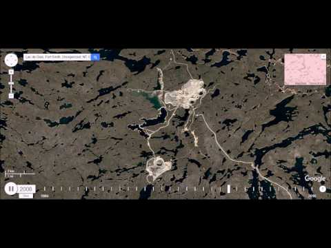 Ekati Diamond  Mine Time Lapse - NWT, Canada