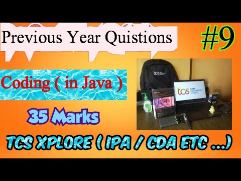 TCS Xplore 2023 - Hands on practice problem IPA (previous year) Problem 9 #tcs #tcsdigital #tcsion