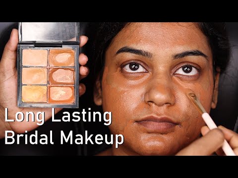 Easy Bridal Makeup / Step By Step Bridal Makeup For Beginners/ Long Lasting Bridal Makeup