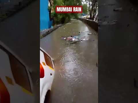 Heavy Mumbai Rains -Car Drowned