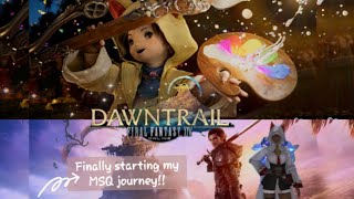 FFXIV | DawnTrail- Continuing the MSQ Pt 16 {cutscences}