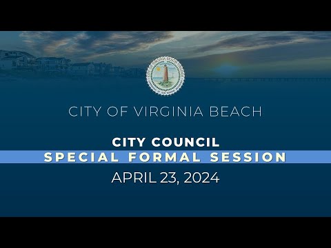 City Council Special Formal - 04/23/2024