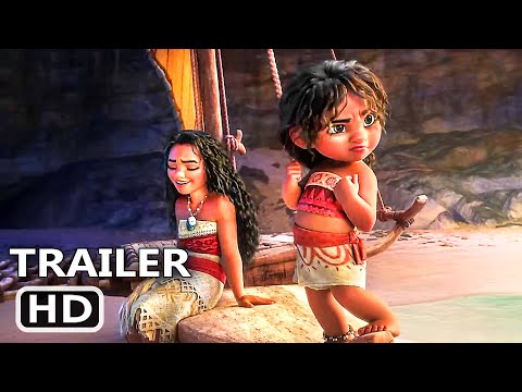 MOANA 2 "Moana's Little Sister learns all the secrets" Trailer (2024)