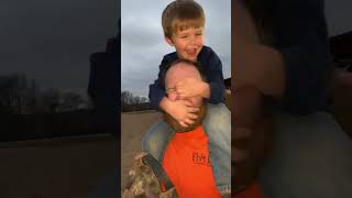 John Der Babysitting Gone Wrong 🤣 #halarious #2023funny #kidsvideo