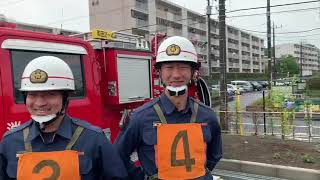 2019年町田市消防団第二分団選考会１