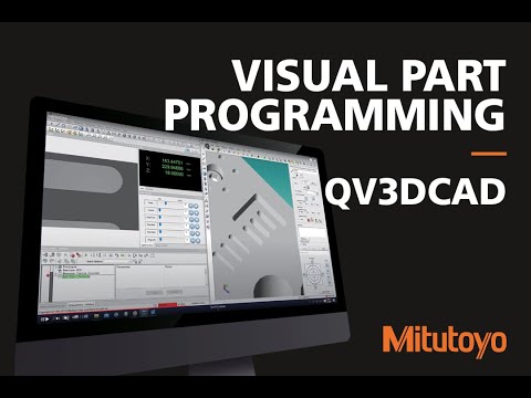 Create Part Programs From 3D CAD Models | Mitutoyo QV3DCAD