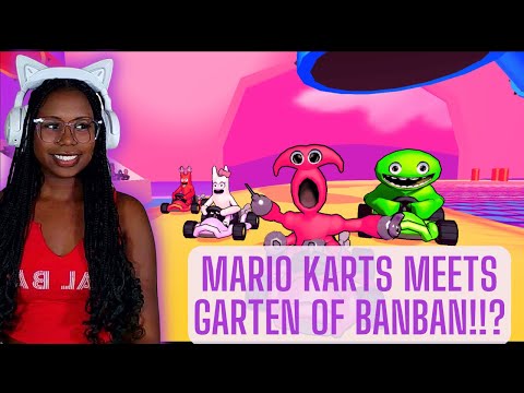 Mario Karts Meets Garten of Banban!!? - Karting of Banban Official Reveal Trailer Reaction