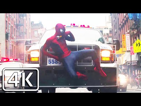 The Amazing Spider-Man 2 - Spider-Man saves New-York from russian mafia [4K]