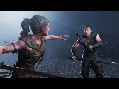 Senua vs Thórgester (Boss Fight) [FULLSCREEN] Hellblade 2: Senua's Saga [4K HDR 60FPS]