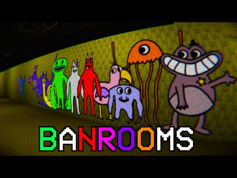 THE BANROOMS: Garten of Banban - Full Walkthrough Mascot Horror Game