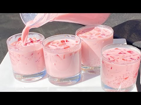 Super Tasty Ramadan Drink | Tapioca Drink Recipe | Sago Dessert Recipe | Summer Drink