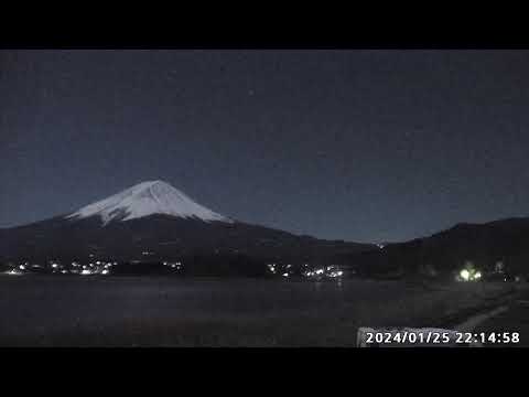 【LIVE】河口湖　大石公園　富士山ライブカメラ【ライブ】　"mount fuji live camera" from Lake Kawaguchiko