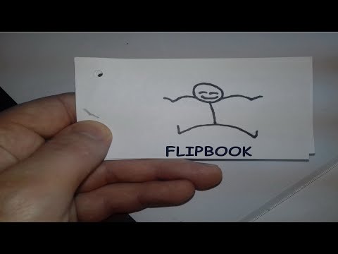 Флипбук ТАНЕЦ ЧЕЛОВЕЧКА / Flipbook dance of man / animation / Flipbook for kids