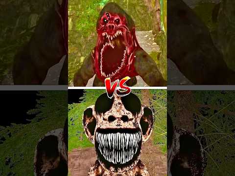 Zoochosis VS Zoonomaly : Jumpscares Comparison 🦍🐒 #ytshorts #shorts #gaming #zoochosis