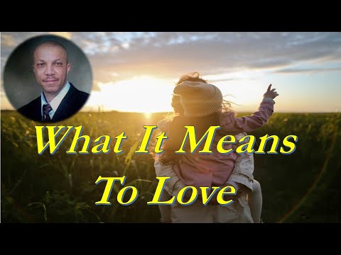 What It Means To Love - Stanley Okorie