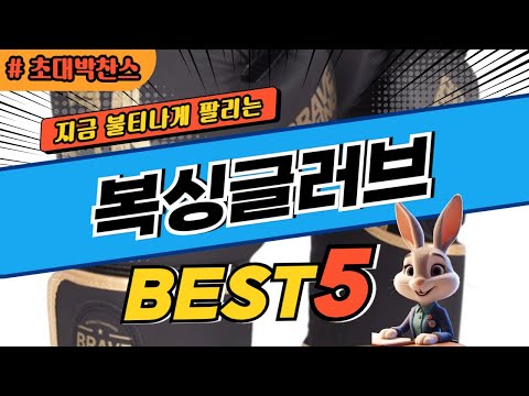 2024 초대박 찬스 복싱글러브 추천 대박 가성비 베스트5! 후기 비교